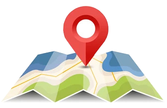 Icone mapa com marcador